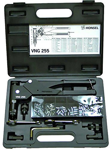 Honsel Handnietzangen-Satz+Sortiment VNG 255 Vng255 Set Inkl Sortiment 0,9kg 310