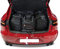 KJUST Dedizierte Reisetaschen 4 stk kompatibel mit PORSCHE MACAN I (95B) 2013+