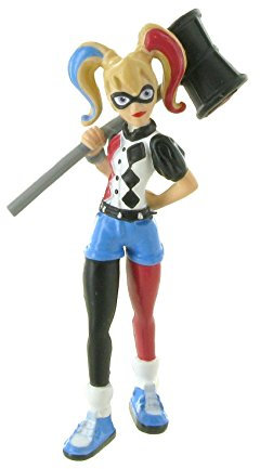 Comansi Super Hero Girls Figur Harley Quinn, 9 cm Y99114