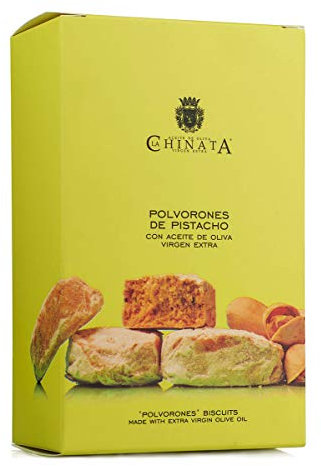 La Chinata Polvorones de Pistacho con Aceite de Oliva Virgen Extra - 320 g