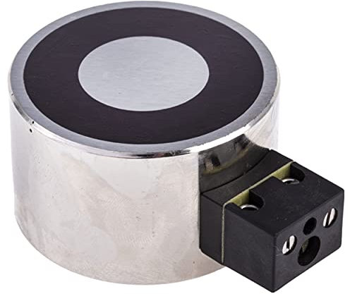 RS PRO Türmagnet Zutrittskontrolle für Türschutzverriegelung und Fernbedienung, Maschinenmechanismen, 1000N, 24V dc, ø