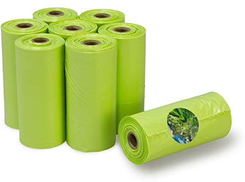 Arquivet Sacs biocompostables, 8 Rouleaux avec 15 Sacs 280 g