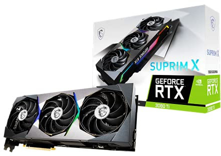 MSI GeForce RTX 3080 Ti SUPRIM X 12G NVIDIA 12 Go GDDR6X Carte Graphique