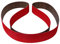VSM Schleifband XK870X – 75 x 2000 mm – Körnung P50 – 3 Stück – aggressives Keramikkorn für Metall Edelstahl – reißfeste robuste Gewebeunterlage – wasserfest – Profi-Schleifbänder für Bandschleifer