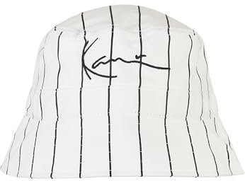 Karl Kani Accessoires KA-HW021-002-02 Signature Pinstripe Bucket Hat one Size White/Black