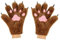 hbbhml Tierpfote Klaue Handschuhe Niedliche Katze Fuchs Bär Plüsch Halloween Weihnachten Laufen Cosplay Kostüm Winter Warme Handschuhe Fäustlinge