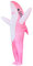 RHESHIN Costume gonflable de requin pour adulte - pour Halloween cosplay fête (Pink)