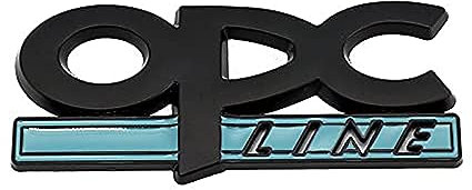 Embleme Aufkleber, für Opel OPC Line Astra h g j k f Mokka Regal Zafira a b Corsa C D Insignia Vectra Auto Sticker Auto Emblem Sticker Badge Auto anmelden Zubehör,A