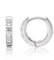 Limerencia F136 Pendientes Aro Titanio, 8-12mm Pendientes Titanio Mujer,Pendientes Hipoalergénicos Médico 20G con Circonita Cubica para Mujeres, Hombres Nifas y Adolescentes.