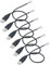 Greluma 6 Pz Pigtail USB 22 AWG, cavo USB 2.0 a 2 fili, estremità aperta a 2 pin con filo nudo, cavo USB maschio da 0,3 metri, cavo di alimentazione con presa USB 12V 3A