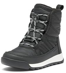 Sorel Unisex Kinder Whitney 2 Plus Lace Wp Mode-Stiefel, Black Sea Salt, 35 EU