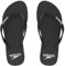 Speedo Flip Flop Infradito per Donna, Nero, 38