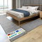 KARAT Bettvorleger - 3-teiliges Set - Moderne Bettumrandung in Anthrazit - Teppich Läufer für Schlafzimmer Wohnzimmer - Flauschiger Teppichläufer Geneva (B: 80 cm | L: 1 x 300 cm + 2 x 150 cm)