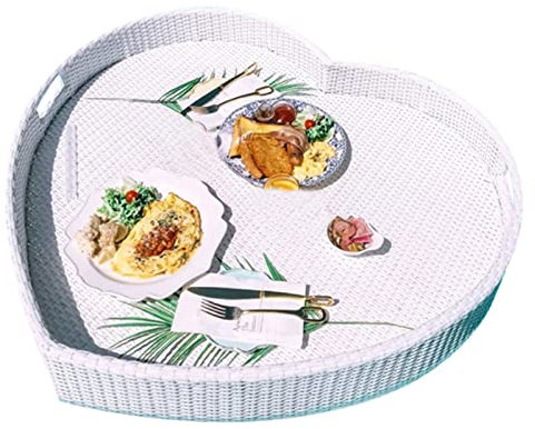 Vassoio galleggiante per piscina, multifunzione, per feste all'aperto, perfetto piatto galleggiante per cibo e colazione