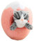 KUKUShining Peluche De Gato Frutas, Suave Tierno Cojín De Aguacate Frutas Plátano Fresa Zanahoria Juguetes De Peluche Creativos For Decoración(Pink,35cm/13.8in)