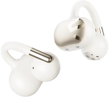 SoundPEATS Clip1 Auriculares Abiertos con Hi-Res y LDAC, Auriculares con Clip Dolby Audio, 40 h de Autonomía con Carga Rápida, BT 5.4 Multipunto, IPX5, Diseño Ligero y Cómodo con Detección en el Oído