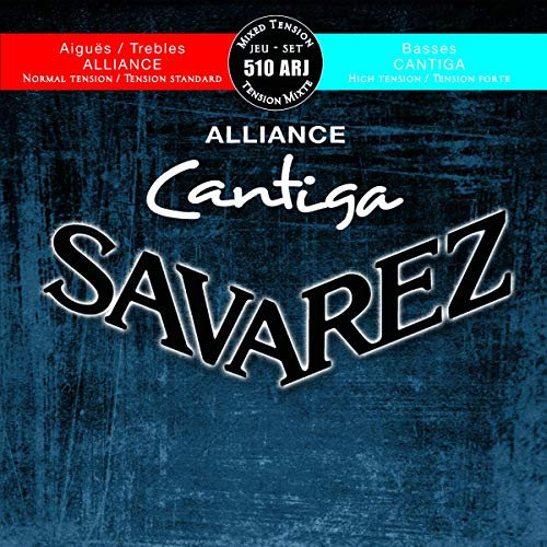 Savarez Alliance Cantiga 510ARJ Jeu de Cordes pour Guitare classique