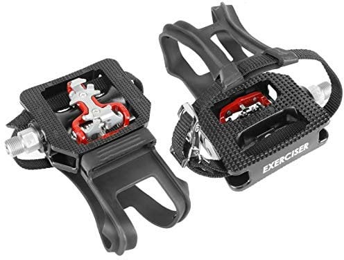 Wellgo WPD-E003 Shimano SPD kompatible Indoor-Fahrradpedale