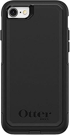 OtterBox Schutzhülle für iPhone SE 3. und 2. Generation, iPhone 8 und iPhone 7 (Nicht kompatibel mit Übergrößen), Pendler-Serie, schwarz, schlank und robust, taschenfreundlich, mit Portschutz