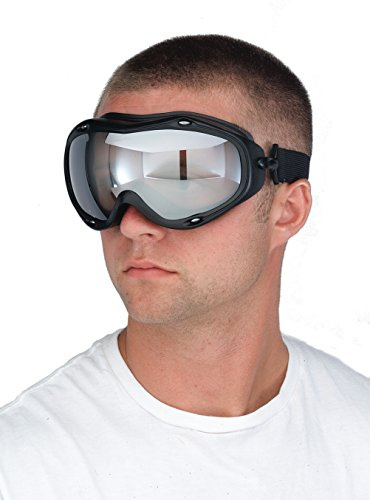 Galeton 9200580 Ranger Schutzbrille mit belüftetem Rahmen, passt über die meisten verschreibungspflichtigen Brillen, transparent