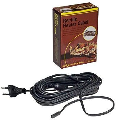 CAVO RISCALDANTE REPTILE HEATER - Cavetto riscaldante in vari wattaggi e lunghezze (15 w - 3 metri)