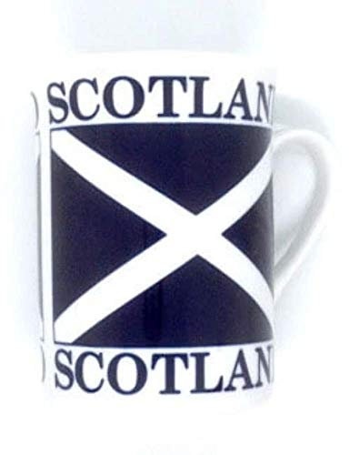 Tasse mit schottischer Flagge, Keramik, für Tee und Kaffee, Souvenir