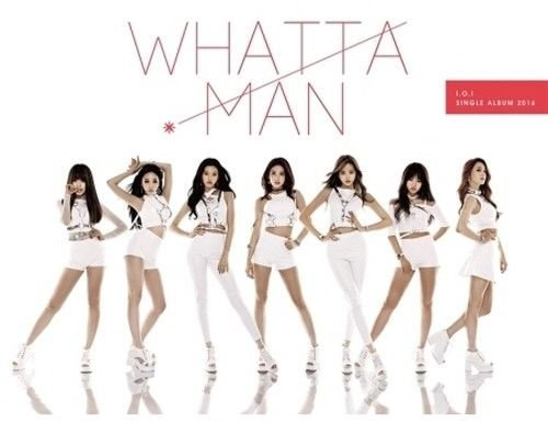 I.O.I - [Whatta Man] 1st Single Album CD+52p Booklet+1p Photo Card K-POP Sealed Produce 101 IOI