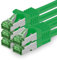 1aTTack.de Câble Réseau Cat7 Cat 7 10 GB/s - 5x 1m - RJ45 Ethernet LAN DSL Routeur Modem - Vert