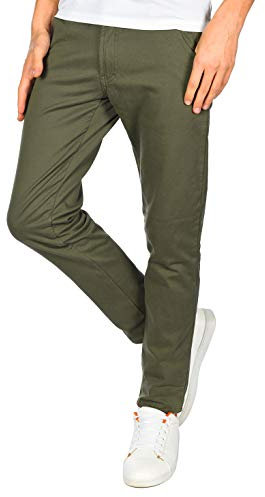 BEZLIT Jungen Thermo Chino Jeans Hose Gefüttert 22879 Olivegrün 110