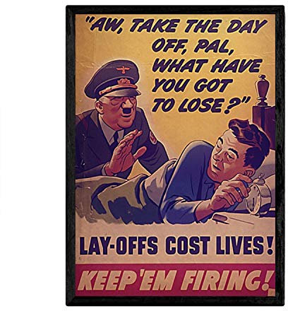 Nacnic Poster Vintage Poster War 3. Dekorieren Innendekoration mit alten Vintage-Bildern und Anzeigen. Gemälde Retro-Dekor. A4-Format