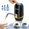 MIRTIKA Dispensador de Agua para garrafas con Adaptador para Botellas de Agua Mineral comerciales. Grifos para bidones, Bomba eléctrica (Negro)