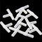 BODYA 10pcs 3 Way Air Line Connector Aquarium Fish Tank Airline Tee Valve Pump Tube, White