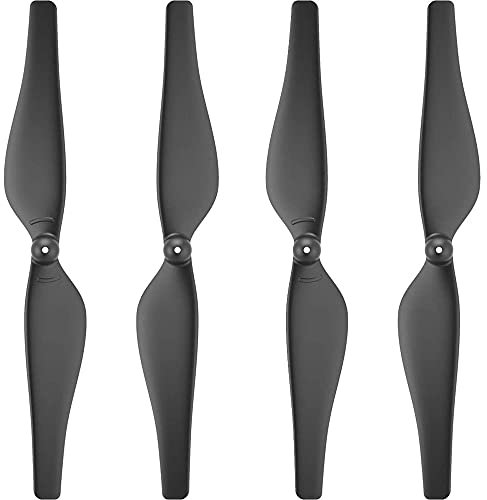 MMOBIEL Propellerblätter Set Schwarz, 2 Paar, geräuscharm, kompatibel mit DJI Drohne Quadcopter CW CCW