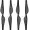 MMOBIEL Propellerblätter Set Schwarz, 2 Paar, geräuscharm, kompatibel mit DJI Drohne Quadcopter CW CCW