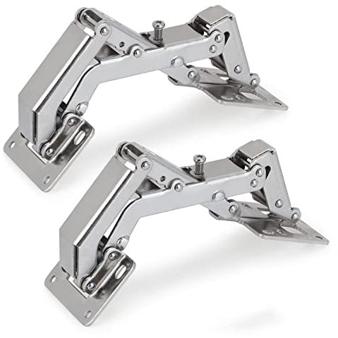Bisagras Puertas Cocina Bisagras para Muebles de Cocina 170° Visagras, Bisagras de Puerta de ángulo Grande Bisagras para Ventanas de Aluminio, 2 Piezas, Versión Mejorada con Amortiguación de Búfer