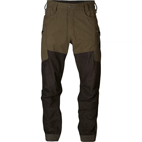 Härkila Driven Hunt HWS Lederhose, Willow Green/Shadow Brown, Gr. 54