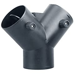 LSGGTIM 75 mm, accessorio per riscaldamento a pavimento, tubo di ventilazione a 3 vie, in plastica ad alta temperatura, raccordo per auto, riscaldatore diesel, accessorio per riscaldamento da 60 mm,