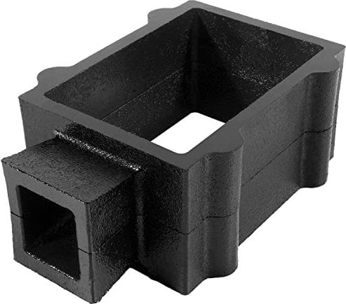 2-Part Cast Iron Flask Mold Frame for Sand Casting Jewelry Metal Casting Making Tool