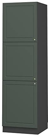 Vicco mobile cucina dispensa Fame-Line, Verde-oro country/Antracite 60 cm