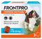 FRONTPRO 3 Compresse Masticabili Antiparassitario per Cani di Peso > 10-25 kg Protegge da Pulci Zecca Uova e Larve Antipulci in Confezione da 3 Compresse da 68 mg di Afoxolaner, 10kg-25kg