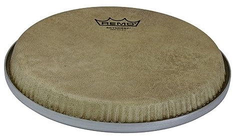 Remo Percussionfell Skyndeep Calfskin Bongo Low Collar R-Series 7,15 M3-R715-S4-SD003