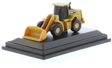 Diecast Masters Cat Model Micro 950M Wheel Loader, 85983DB | Displayfenster-Box, detailgetreues Micro-Modell, ab 14 Jahren, für Sammler geeignet, 85983DB