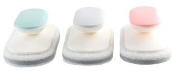 Reinigungsschwamm, Kunststoff, Fliesen, Wand, Reinigung, Scheuerschwamm, 3 Farben, Badewannenbürste, kratzfest, Spülschwamm, Schrubber, Küche, Badezimmer, Reinigungswerkzeuge