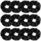 Kavya Haargummis Mädchen Scrunchies Samt, Haargummi Damen Monochrom Haarbänder Mädchen Elastische Zopfgummis Damen 12 Stück Weich Haarschmuck
