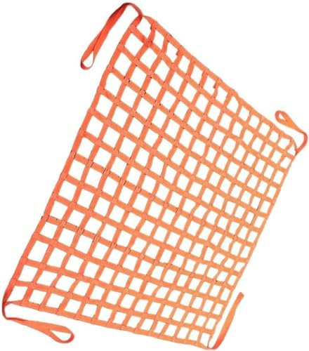 ELzEy Cargo Nets Cargo Lifting Netze – Gurtband, Netz, für Bau, Takelage, Umzug, Abschleppen, Heben, Sicherheits-Hebenetz, Gurte (Größe: 1,5 x 1,5 m/Netz 15 cm/Belastung 500 kg)
