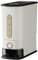 Distributeur de riz, 24 l, avec verre doseur, distributeur de riz résistant à l'humidité, distributeur de riz pour petits aliments secs, cuisine, soja, maïs, riz, haricots, maison, céréales