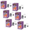 London Fruit® | Assortimento Infusi 4 Sapori | Tisana Lampone, Pesca, Fragola & Vaniglia, Mirtillo | Infusi Frutta Senza Caffeina - Tot 120 Bustine (240 Gr)