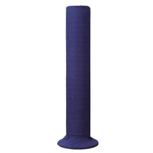 LVYUDS De Punto Elástico Cubierta Antipolvo para Ventilador de Torre Todo Incluido Modelo Universal a Prueba de Polvo, de Pie Protector Solar Lavable Transpirable(110-125cm,Dark Blue)