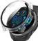 YealRed Funda Compatible con Garmin Forerunner 965, Carcasa Rígida PC por Protector De Pantalla Vidrio Templado, Protección Completa Antiarañazos Compatible con Garmin Forerunner 965 - Transparente