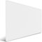 Tapis de souris minimaliste blanc – Grande surface antidérapante 1000 x 600 mm, durable et lisse pour les jeux, le travail et la créativité
